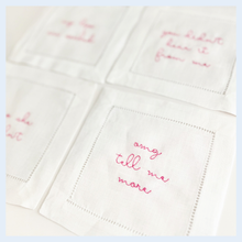 Load image into Gallery viewer, Girls Gossip Cocktail Napkins, Set of 4
