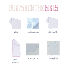Load image into Gallery viewer, Girls Burp Cloth

